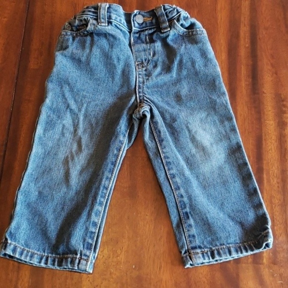 🔥4/$15 Sale🔥 Childrens place jeans Medium Wash Adjustable Waist With Pockets